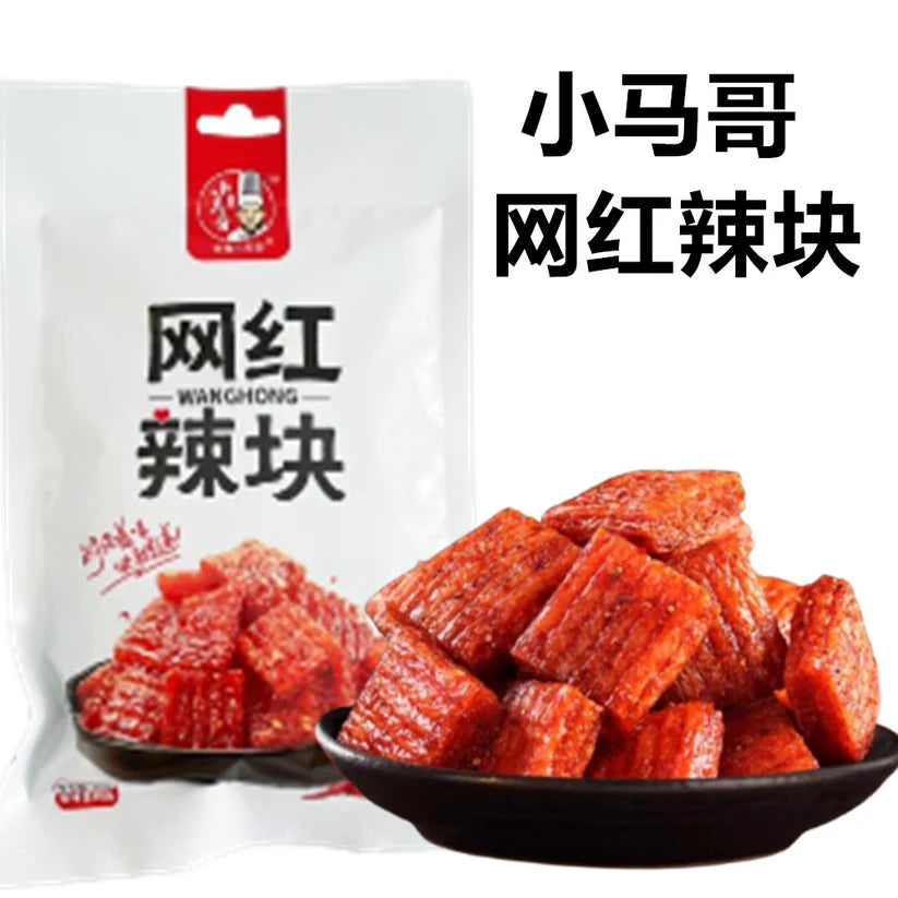 Latiao Xiaomage/Spicy Strips /Đồ ăn nhẹ ký túc xá Latiao 70g