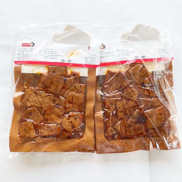 Đậu hủ khô vị cay 540g ( 6 gói nhỏ )