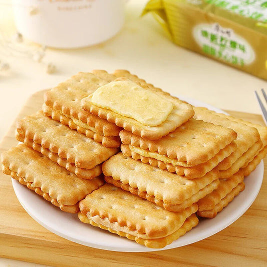 KHANG SƯ PHỤ Bánh quy Sandwich ngọt vị chanh 80g