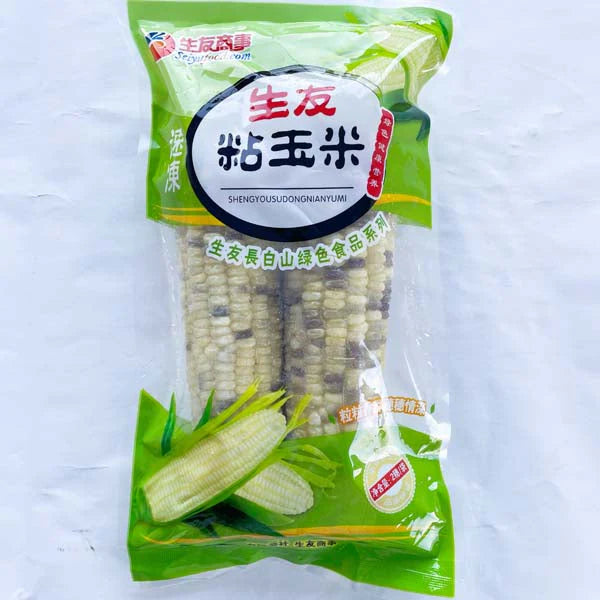 Ngô nếp ngọt / Ngô sáp đầy màu sắc Shengyou khoảng 500g(2 bắp)