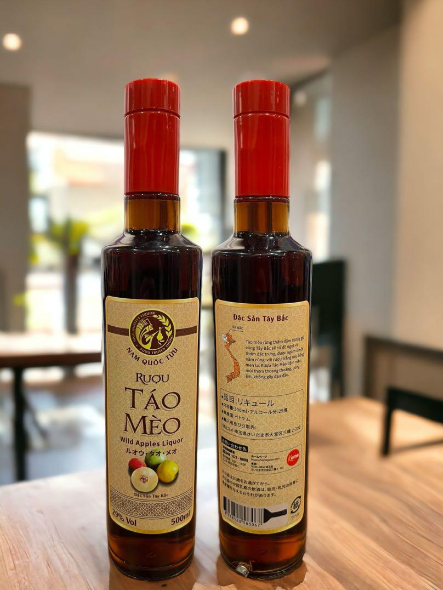 rượu táo mèo kome 29% Nam Quốc Tửu Việt Nam 500ml