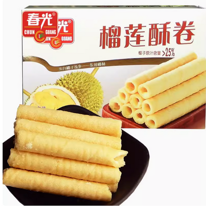 Bánh cuộn sầu riêng Chunguang Trung Quốc 150g