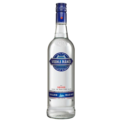 Rượu Vodka Hà Nội nhãn xanh HALICO nồng độ 29,5% chai 500ml - Việt Nam