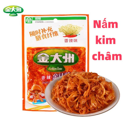 Nấm kim châm vị hương cay  - jindazhou 55g