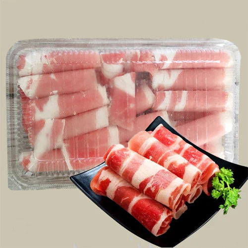 "Thịt bò cuốn  Xuất xứ : Mỹ . （300g ）đông  lạnh "