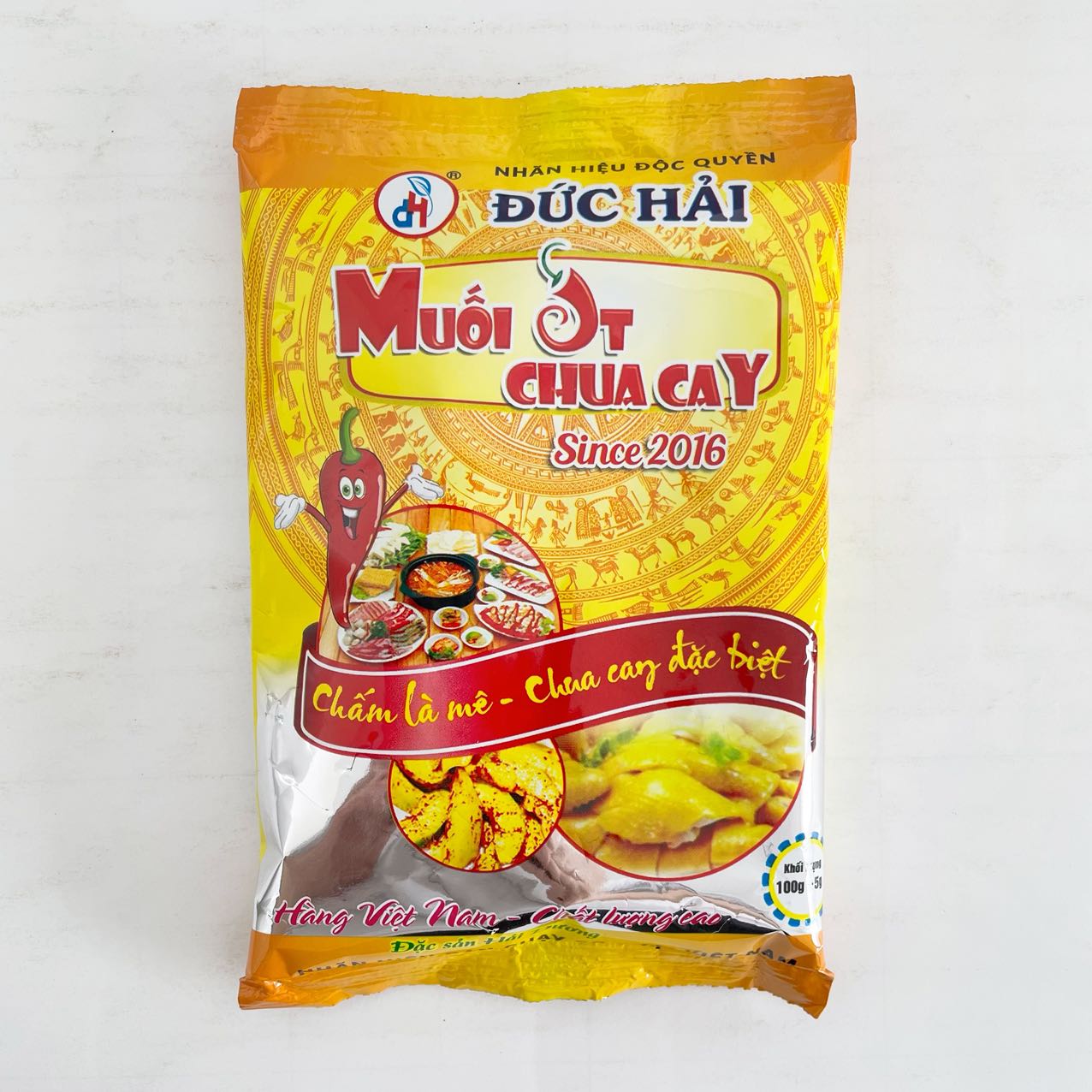 Muối ớt gia vị bột canh chua cay Đức Hải gói 100g - đậm vị thơm ngon đặc biệt Việt Nam