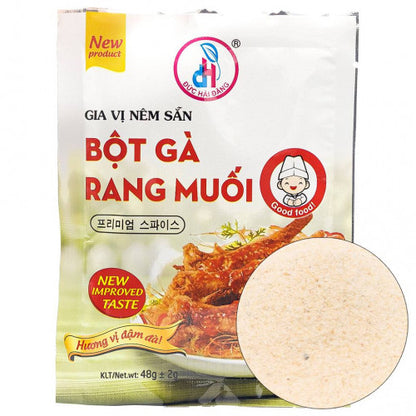 Bột Rang Muối chuẩn vị 48g (gia vị gà, vịt, sụn, bề bề... rang muối) - Việt Nam