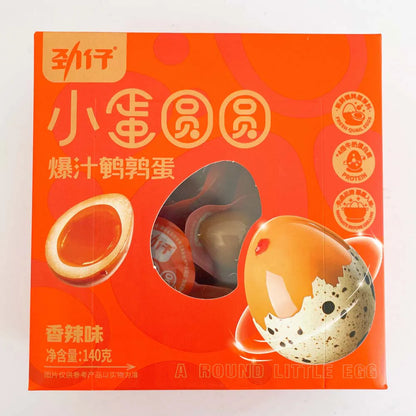 Trứng cút nước nổ（cay）jinzai 140g，trứng cút, đồ ăn nhẹ tươi và đồ ăn nhẹ，cay