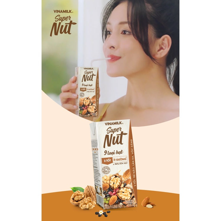 sữa đậu nành óc chó Vinamilk 180ml Việt Nam