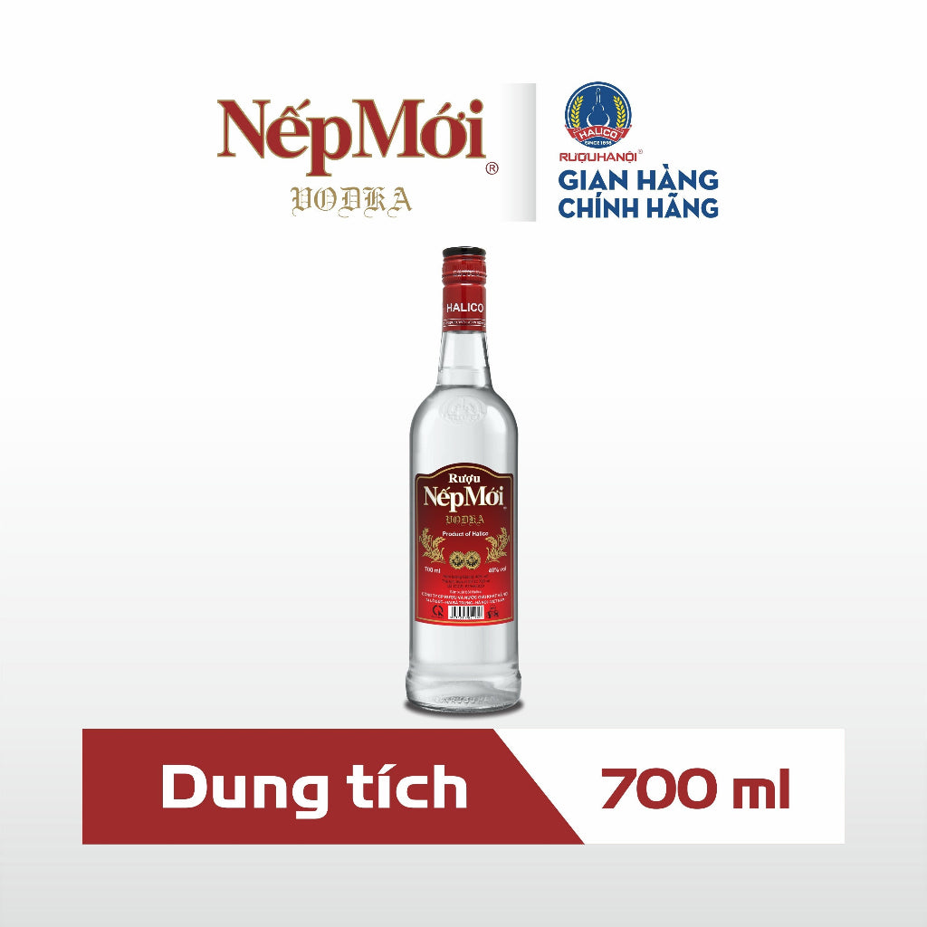 Rượu Nếp Mới HALICO - nồng độ 40% HALICO chai 700ml - Việt Nam