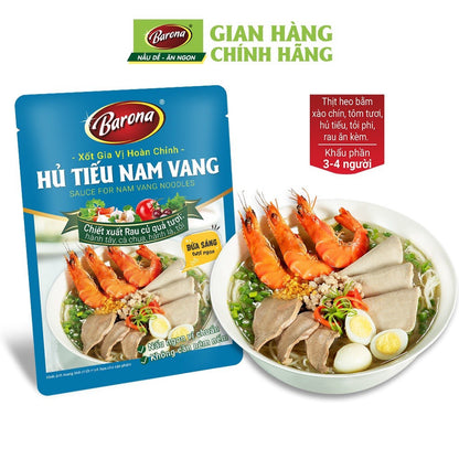 Xốt gia vị hoàn chỉnh Barona - Hủ tiếu Nam Vang (80gr) - Việt Nam