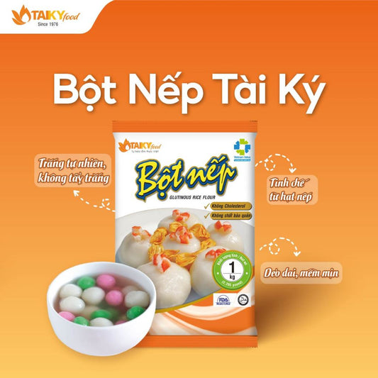 & Việt Nam - 400g Bột Nếp TÀI KÝ - Hàng Chính Hãng - Date mới nhất!