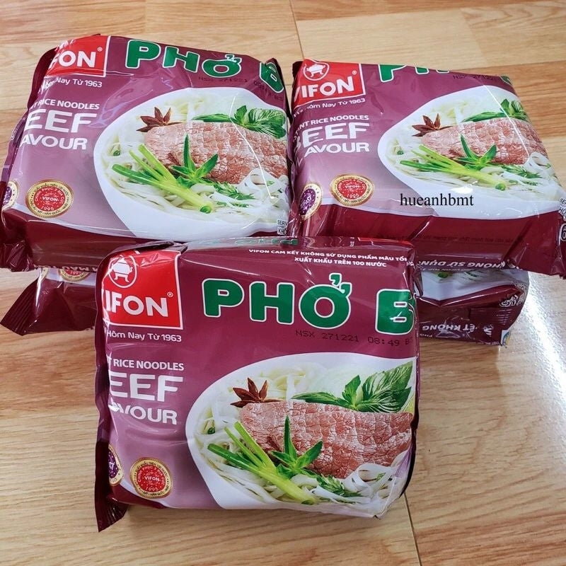 (VF) Phở bò Vifon phở ăn liền gói 65g Việt Nam